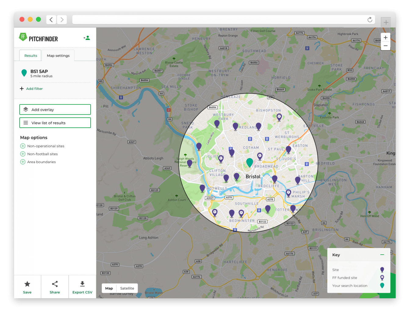 Pitchfinder settings